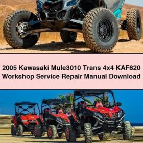 2005 Kawasaki Mule3010 Trans 4x4 KAF620 Workshop Service Repair Manual