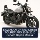 KAWASAKI VN1700 Classic TOURER ABS 2009-2010 Service Repair Manual