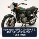 Kawasaki GPZ 400-550 & Z 400 F-FII-Z 500-550 F 1983-1985
