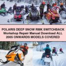POLARIS DEEP SNOW RMK SWITCHBACK Workshop Repair Manual All 2005 ONWARDS ModelS COVERED