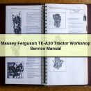 Massey Ferguson TE-A20 Tractor Workshop Service Manual PDF Download