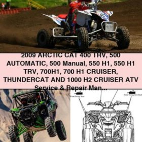 2009 Arctic Cat ATV Service & Repair Manual