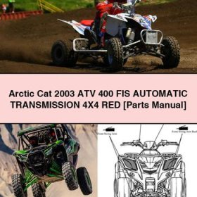 Arctic Cat 2003 ATV 400 FIS Automatic Transmission 4X4 RED [Parts Manual]
