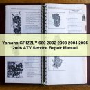 Yamaha GRIZZLY 660 2002 2003 2004 2005 2006 ATV Service Repair Manual