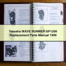 Yamaha WAVE RUNNER GP1200 Replacement Parts Manual 1999