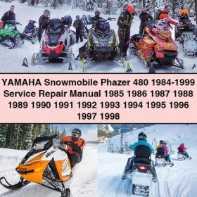 Yamaha Snowmobile Phazer 480 1984-1999 Service Repair Manual