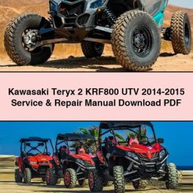 Kawasaki Teryx 2 KRF800 UTV 2014-2015 Service & Repair Manual