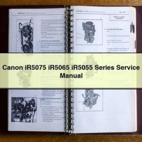 Canon iR5075 iR5065 iR5055 Series Service Manual PDF Download