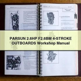PARSUN 2.6HP F2.6BM 4-STROKE OUTBOARDS Workshop Manual
