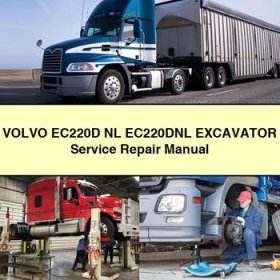 VOLVO EC220D NL EC220DNL Excavator Service Repair Manual