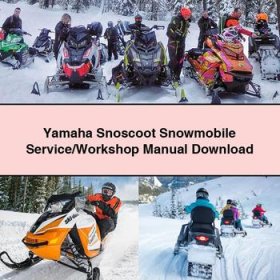 Yamaha Snoscoot Snowmobile Service/Workshop Manual