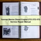 Yanmar Marine Diesel Engine 2TD 3TD 4TD Service Repair Manual Download PDF