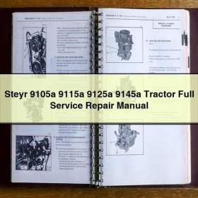 Steyr 9105a 9115a 9125a 9145a Tractor Full Service Repair Manual