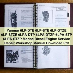 Yanmar 6LP-DTE 6LP-STE 6LP-DTZE 6LP-STZE 6LPA-DTP 6LPA-DTZP 6LPA-STP 6LPA-STZP Marine Diesel Engine Service Repair Manual
