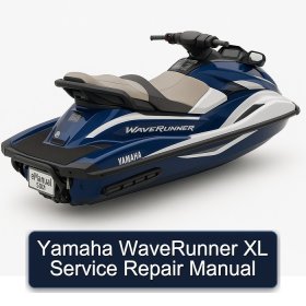 Yamaha WaveRunner XL Service Repair Manual