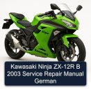 Kawasaki Ninja ZX-12R B 2003 Service Repair Manual German