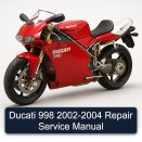 Ducati 998 2002-2004 Repair Service Manual