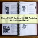CHALLENGER Sombine 660-670 Workshop Service Repair Manual