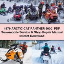 1979 Arctic CAT PANTHER 5000 Snowmobile Service Repair Manual