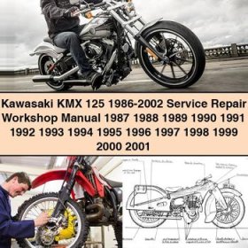 Kawasaki KMX 125 Service Repair Workshop Manual 1986-2002