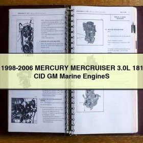 1998-2006 MERCURY MERCRUISER 3.0L 181 CID GM Marine EngineS
