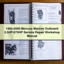 1984-2000 Mercury Mariner Outboard 2.5HP-275HP Service Repair Workshop Manual Download PDF