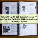 Polaris Virage TX SLX Genesis Genesis FFI and Pro 1200 PWC 2000-2001 Service Repair Workshop Manual
