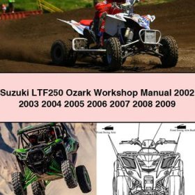 Suzuki LTF250 Ozark Workshop Manual 2002 2003 2004 2005 2006 2007 2008 2009