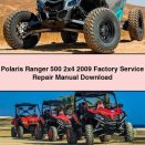 Polaris Ranger 500 2x4 2009 Factory Service Repair Manual