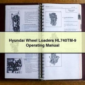 Hyundai Wheel Loaders HL740TM-9 Operating Manual