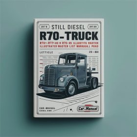 STILL Diesel Gabelstapler R70-35, R70-40, R70-45 - Ersatzteilkatalog