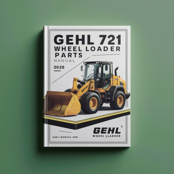 Gehl 721 Wheel Loader Parts Manual