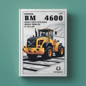 Volvo BM 4600 Wheel Loader Service Parts Catalogue Manual SN: 2001-2549