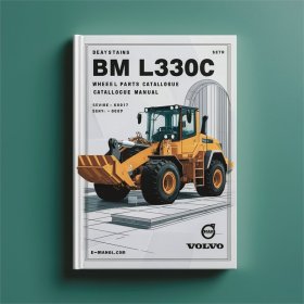 Volvo BM L330C Wheel Loader Service Parts Catalogue Manual (SN: 60001-60187)