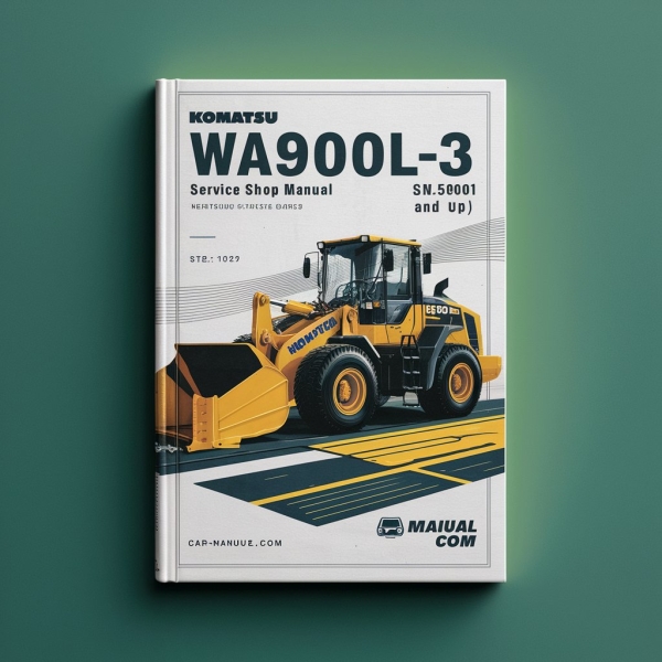 Komatsu WA900L-3 Wheel Loader Service Shop Manual(SN:52001 and up)