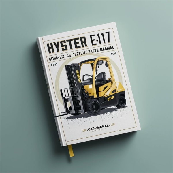 Ersatzteilhandbuch Gabelstapler Hyster E117 (H1050HD-CH, H1150HD-CH)