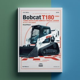 BOBCAT T180 Turbo High FLOW Compact TRACK Loader SN 527511001 & Above Service Repair Manual