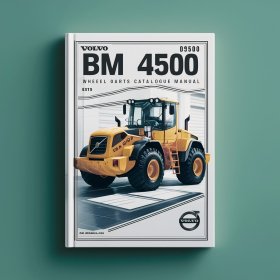 Volvo BM 4500 Wheel Loader Service Parts Catalogue Manual IN