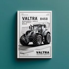 Valtra Tractor 8450 Workshop Service Repair Manual