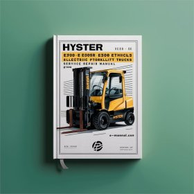Hyster E30B E40B E50B E60BS (B108) Electric Forklift Trucks Service Repair Manual