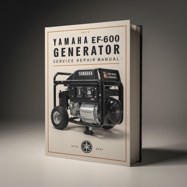 Yamaha EF600 generator Service Repair Manual