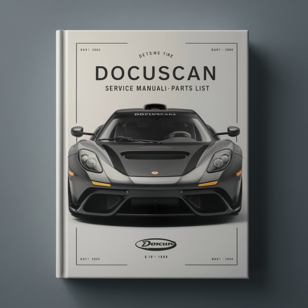 DocuScan C4250 Service Repair Manual & Parts List