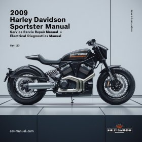 2009 Harley Davidson Sportster Models Service Repair Manual + Electrical Diagnostics
