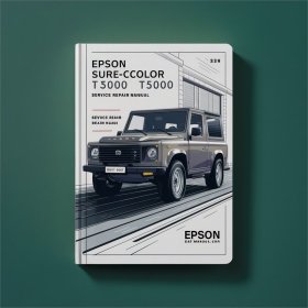 Epson SureColor T3000/T5000/T7000 Serie: Service- und Reparaturhandbuch