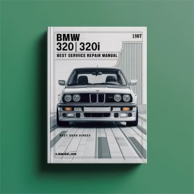 BMW 320i (E30) Werkstatt-Handbuch 1987