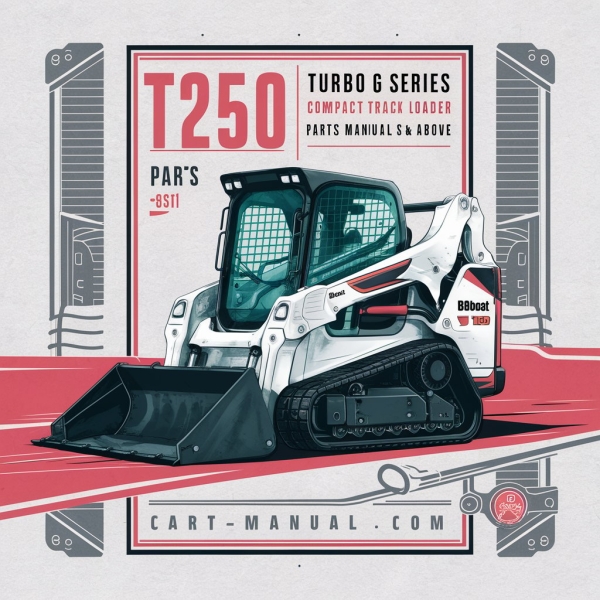 BOBCAT T250 Turbo G Series Compact TRACK Loader Parts Manual SN 523111001 & Above