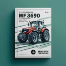 MASSEY FERGUSON MF 3690 Tractor Parts Manual 653426M91