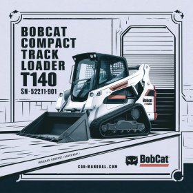 Bobcat Compact Track Loader T140 2006 SN 527211001 & Above