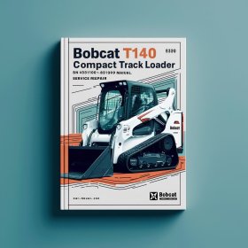 BOBCAT T140 Compact TRACK Loader SN A3L811001-A3L819999 Service Repair Manual