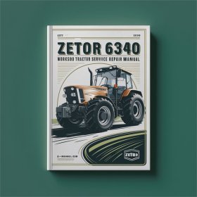 Zetor 6340 Turbo Tractor Workshop Service Manual PDF Download